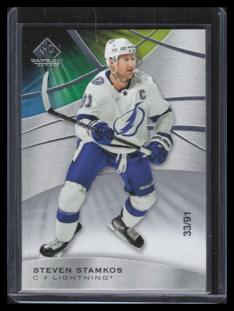 2019-20 SP Game Used 12 Steven Stamkos 33/91
