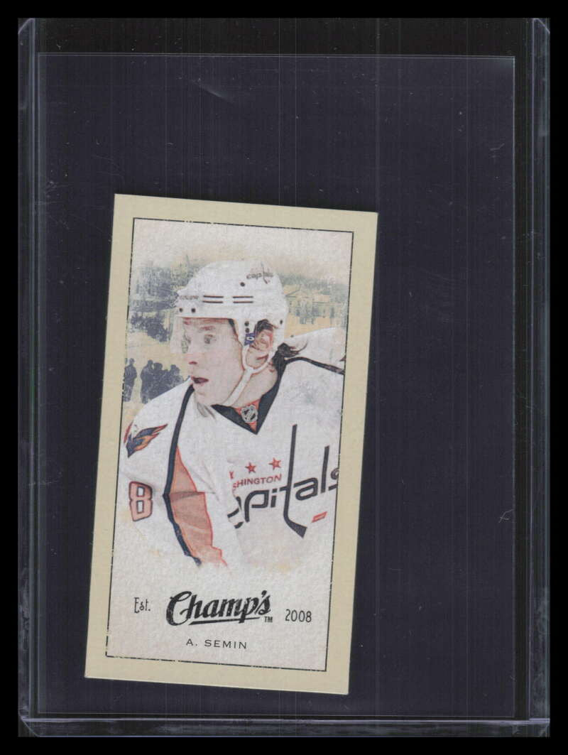 2009-10 Upper Deck Champ's Mini Green Backs 294 Alexander Semin