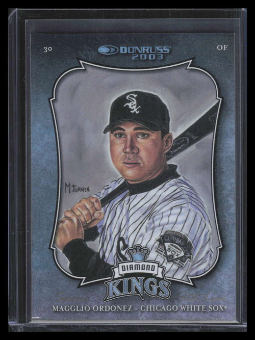 2003 Donruss Stat Line Season 16 Magglio Ordonez DK 36/47 Diamond Kings