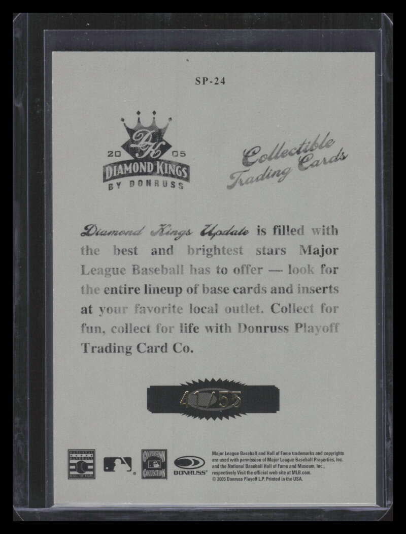 2005 Studio Portraits DK Red 24 Willie Mays 41/55