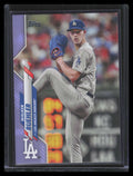 2020 Topps Father's Day Blue 432 Walker Buehler 1/50