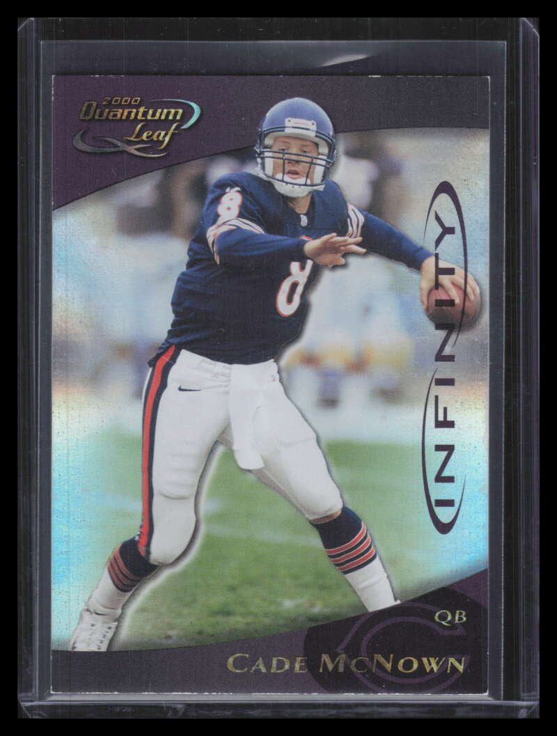 2000 Quantum Leaf Infinity Purple 52 Cade McNown 10/25