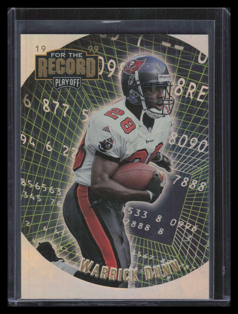SOLD 179275 1999 Playoff Prestige SSD For the Record fr16 Warrick Dunn