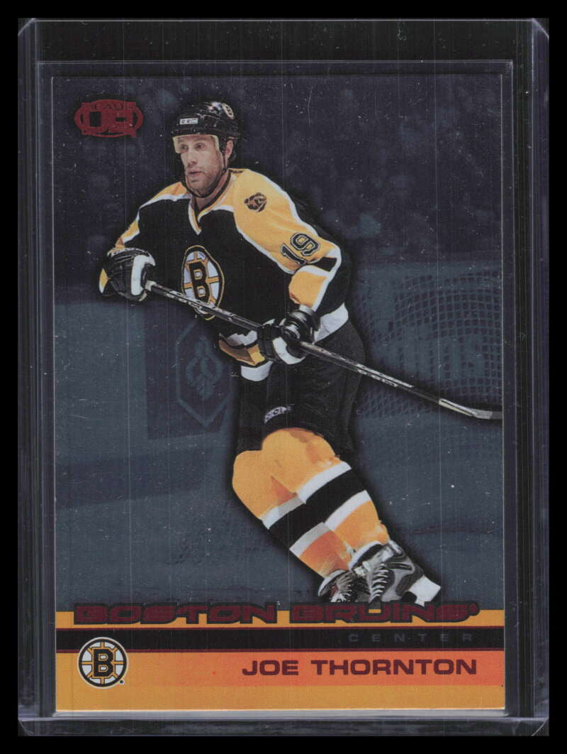2002-03 Pacific Heads Up Red 11 Joe Thornton 33/80