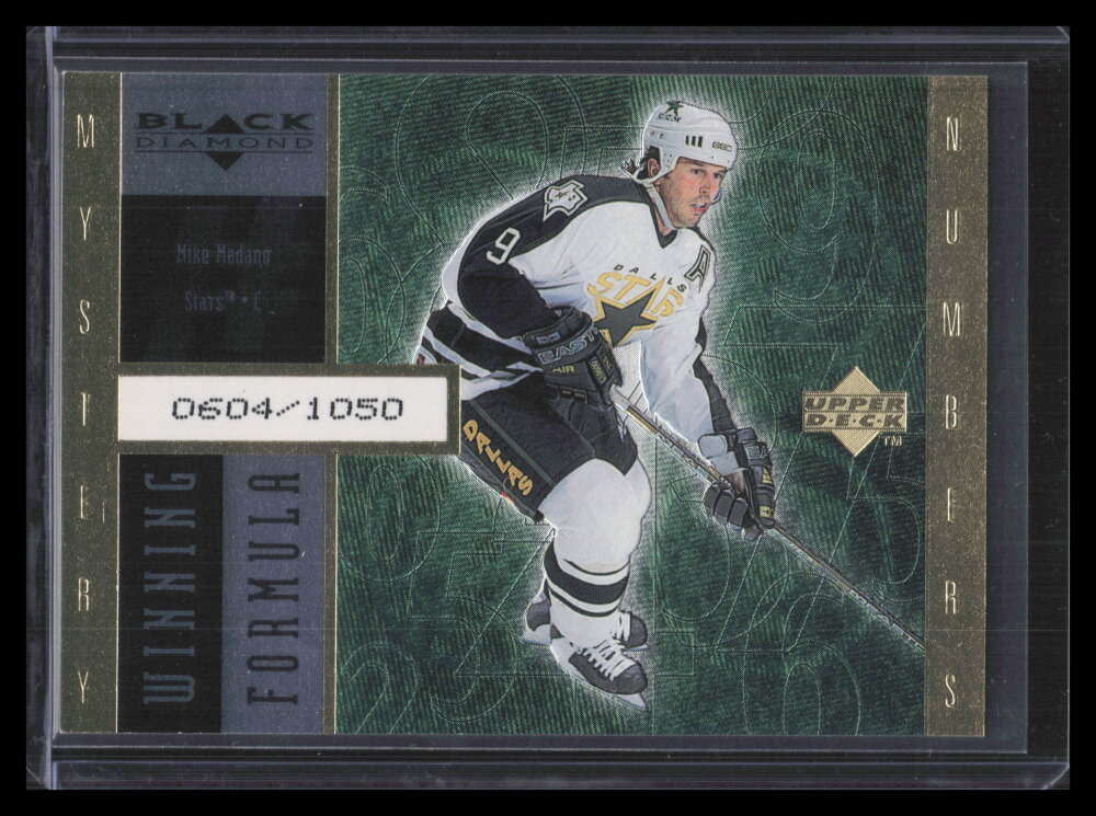1998-99 Black Diamond Winning Formula Gold wf30 Mike Modano 604/1050