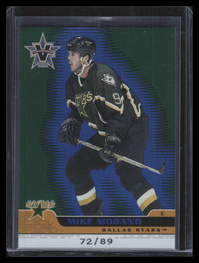 2001-02 Vanguard Blue 32 Mike Modano 72/89