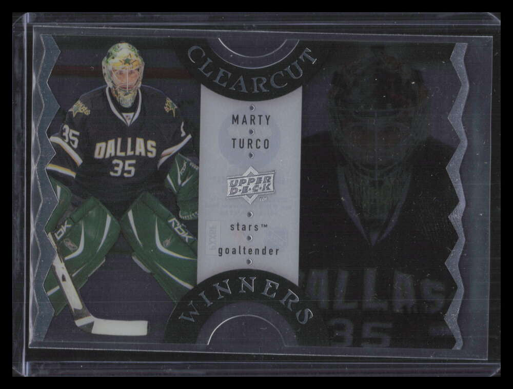 2007-08 Upper Deck Clear Cut Winners ccw57 Marty Turco 69/100