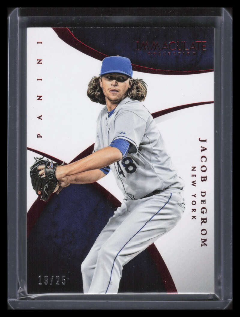 2015 Immaculate Collection Red 44 Jacob deGrom 19/25
