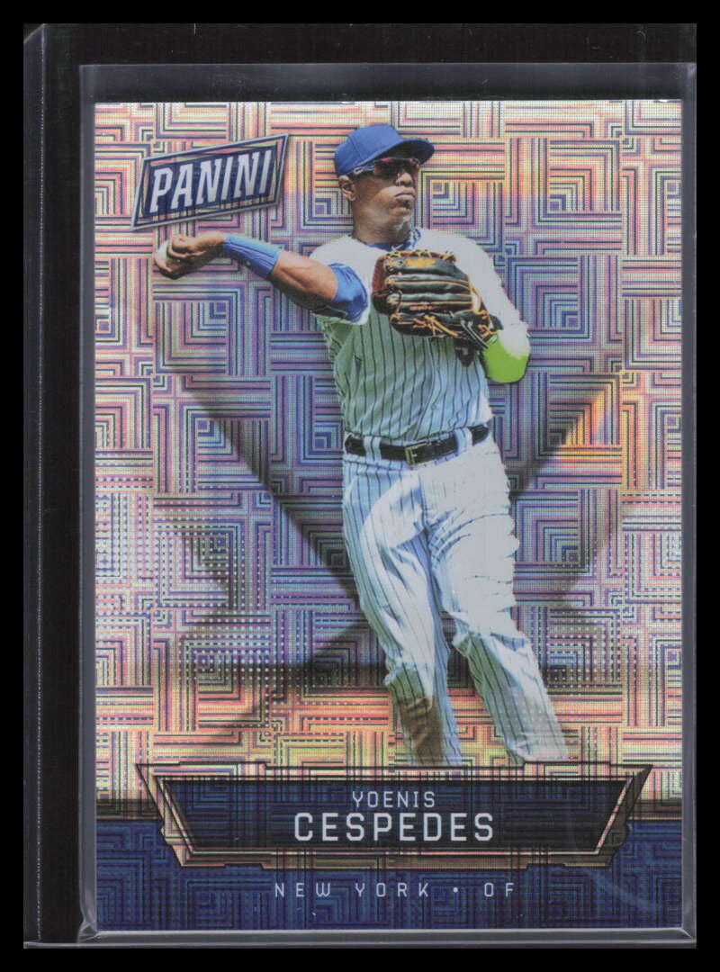 2016 Panini National Convention Decoy Escher Squares 5 Yoenis Cespedes 2/10