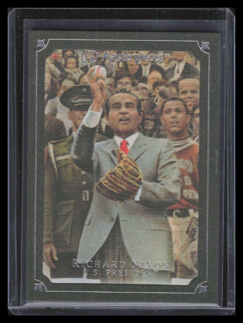 2007 UD Masterpieces Rusted 75 Richard Nixon 9/50