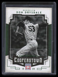 2015 Panini Cooperstown HOF Chronicles Green 25 Don Drysdale 3/10