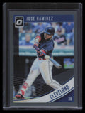 2018 Donruss Optic Black Refractor 139 Jose Ramirez 14/25