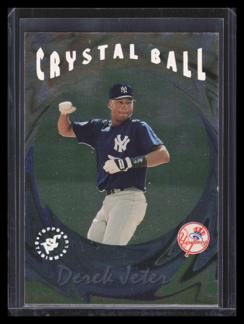 1995 Stadium Club Crystal Ball cb14 Derek Jeter 154637