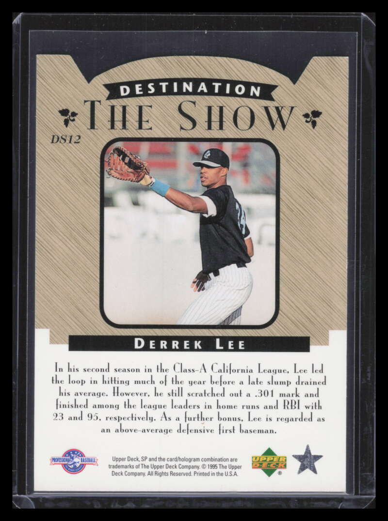 1995 SP Top Prospects Destination the Show ds12 Derrek Lee