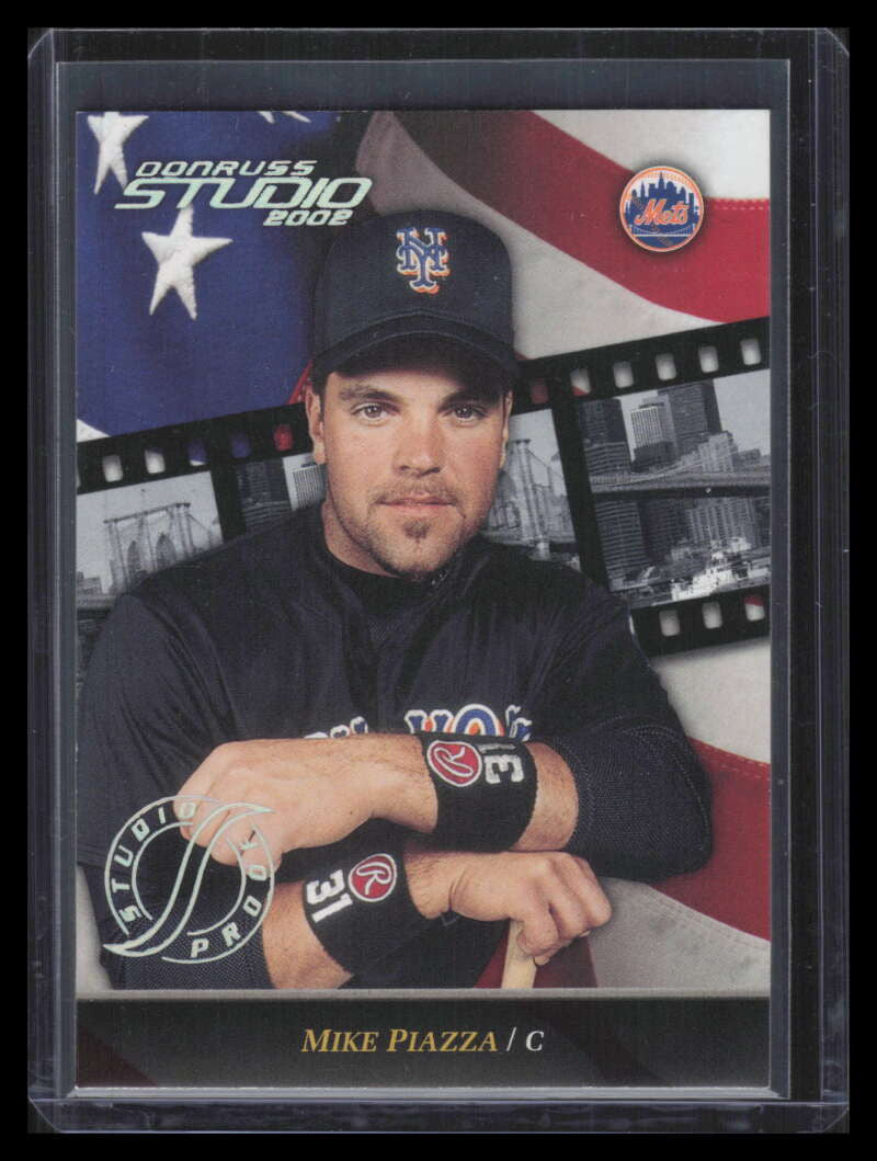 2002 Studio Proofs 188 Mike Piazza 69/100