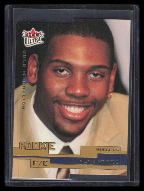 2002-03 Ultra Gold Medallion 190 Nene Hilario Rookie 18/100