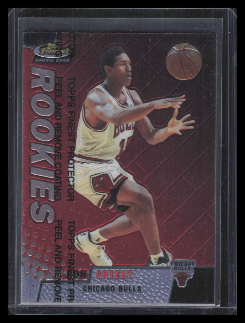 1999-00 Finest 258 Ron Artest Rookie 1050/2000