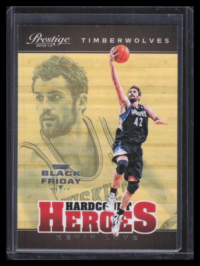 2012-13 Prestige Hardcourt Heroes Black Friday 7 Kevin Love 5/5