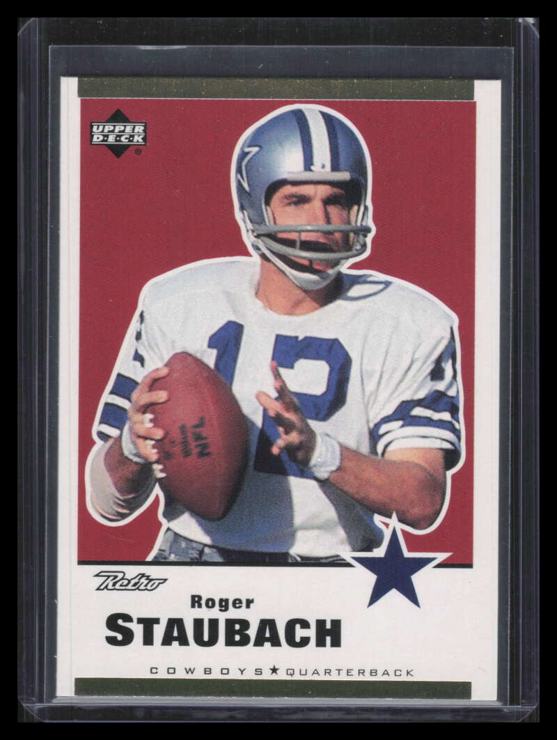 1999 Upper Deck Retro Gold 46 Roger Staubach 33/175