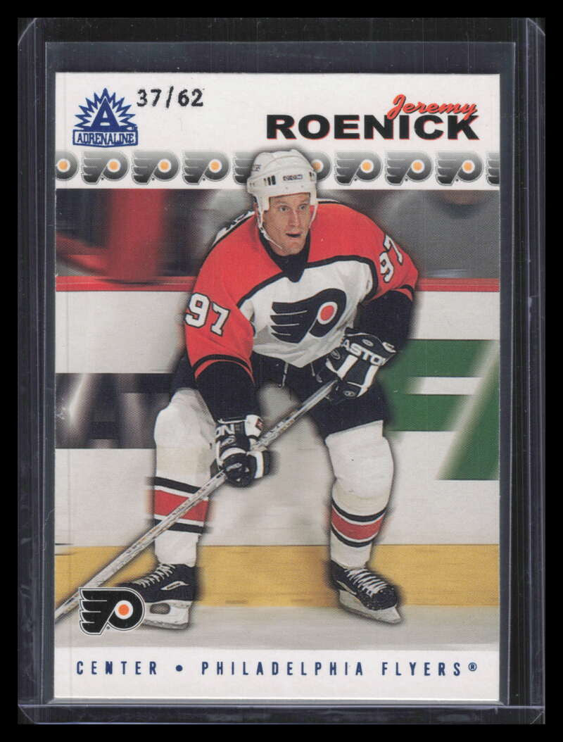2001-02 Pacific Adrenaline Blue 143 Jeremy Roenick 37/62