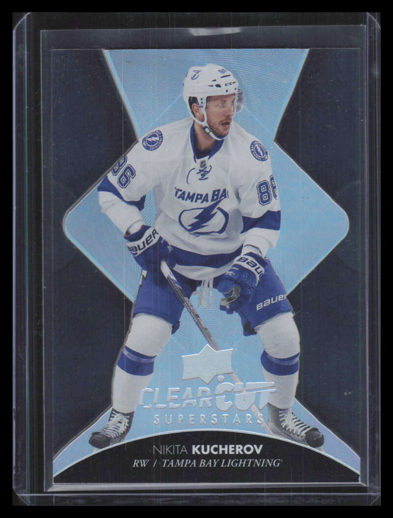 2017-18 Upper Deck Clear Cut Superstars CCSNK Nikita Kucherov