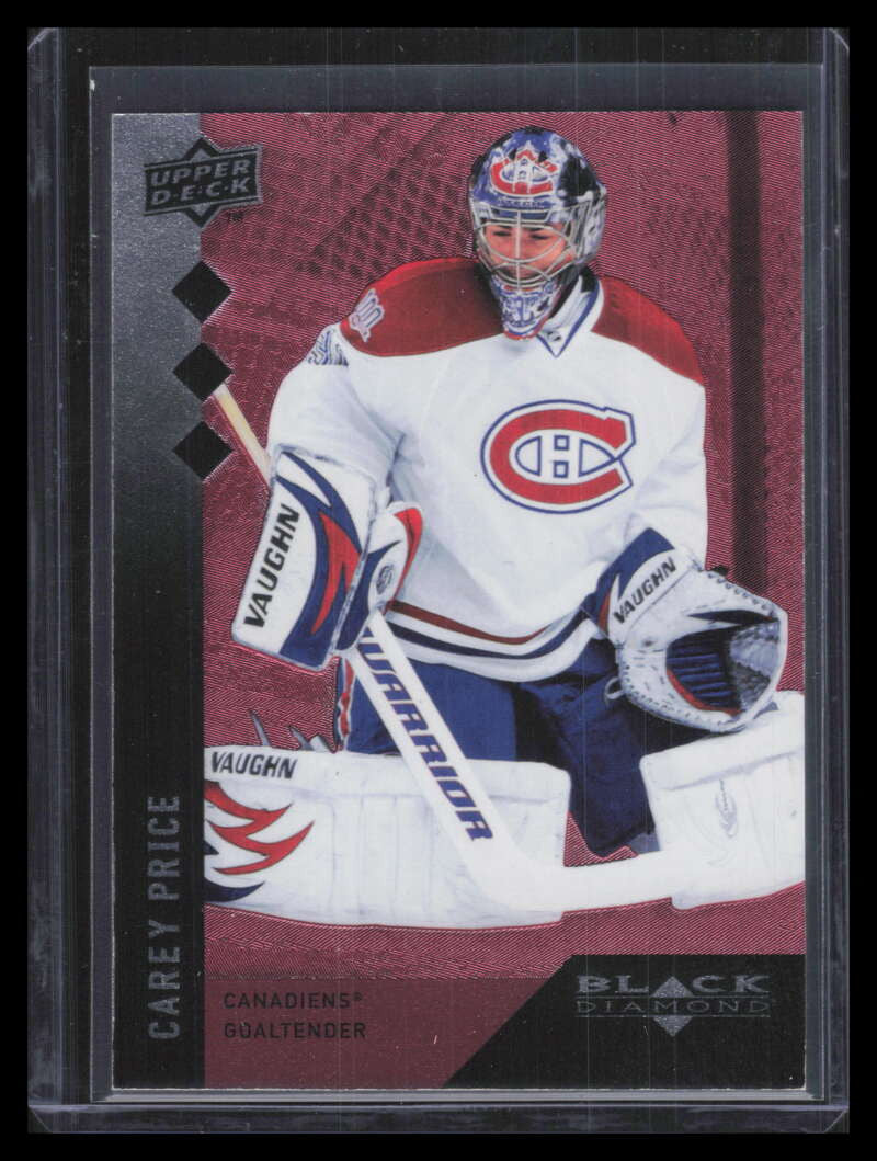 2009-10 Black Diamond Ruby 142 Carey Price 72/100