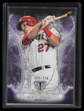 2015 Topps Triple Threads Amethyst 64 Mike Trout 268/354