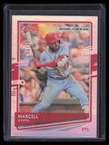 2020 Donruss Season Stat Line 134 Marcell Ozuna 1/12