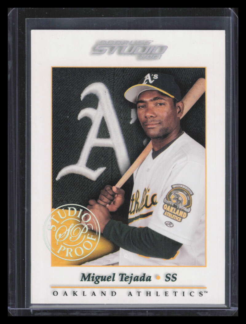 2001 Studio Proofs 77 Miguel Tejada 3/25