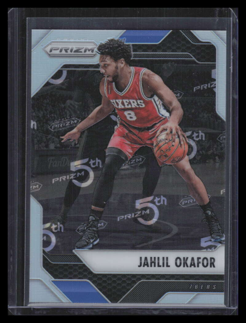 2016-17 Panini Prizm Prizms Fifth Anniversary Refractor 8 Jahlil Okafor 5/5