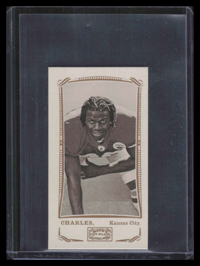 2009 Topps Mayo Mini Red Back 108 Jamal Charles 20/25