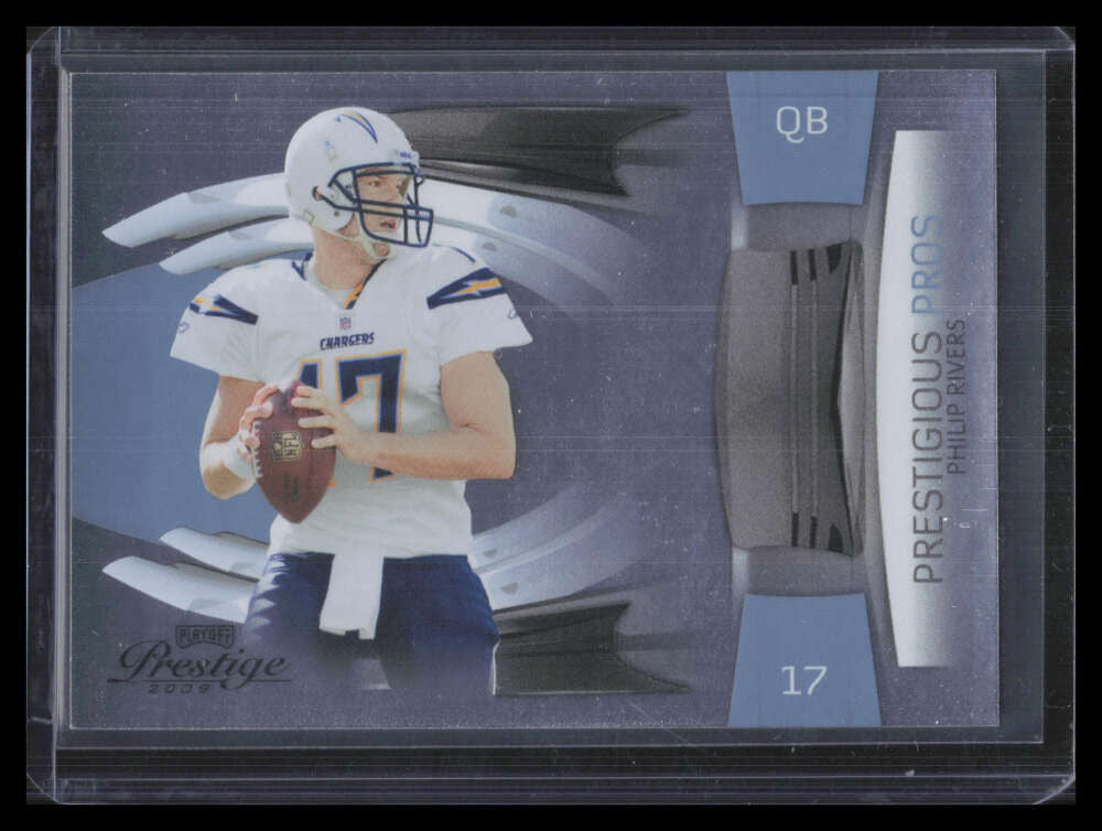 2009 Playoff Prestige Prestigious Pros Platinum 36 Philip Rivers 6/10