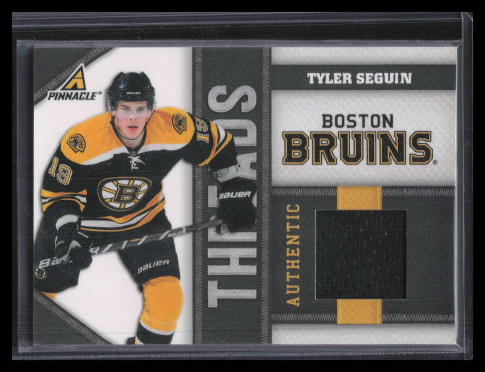 2010-11 Pinnacle Threads TS Tyler Seguin Rookie Jersey 3/50