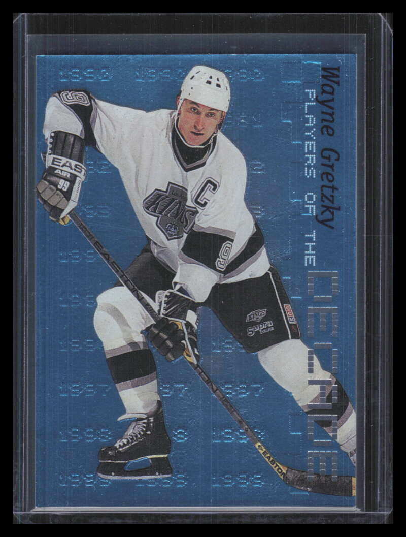 SOLD 179644 1999-00 BAP Millennium Players of the Decade d1 Wayne Gretzky 846/1000