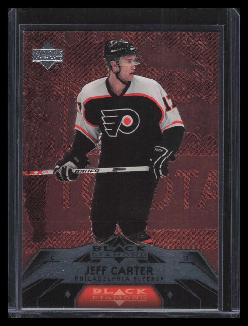 2007-08 Black Diamond Ruby 117 Jeff Carter 11/100