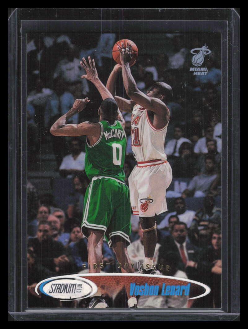 1998-99 Stadium Club First Day Issue 14 Voshon Lenard 35/200