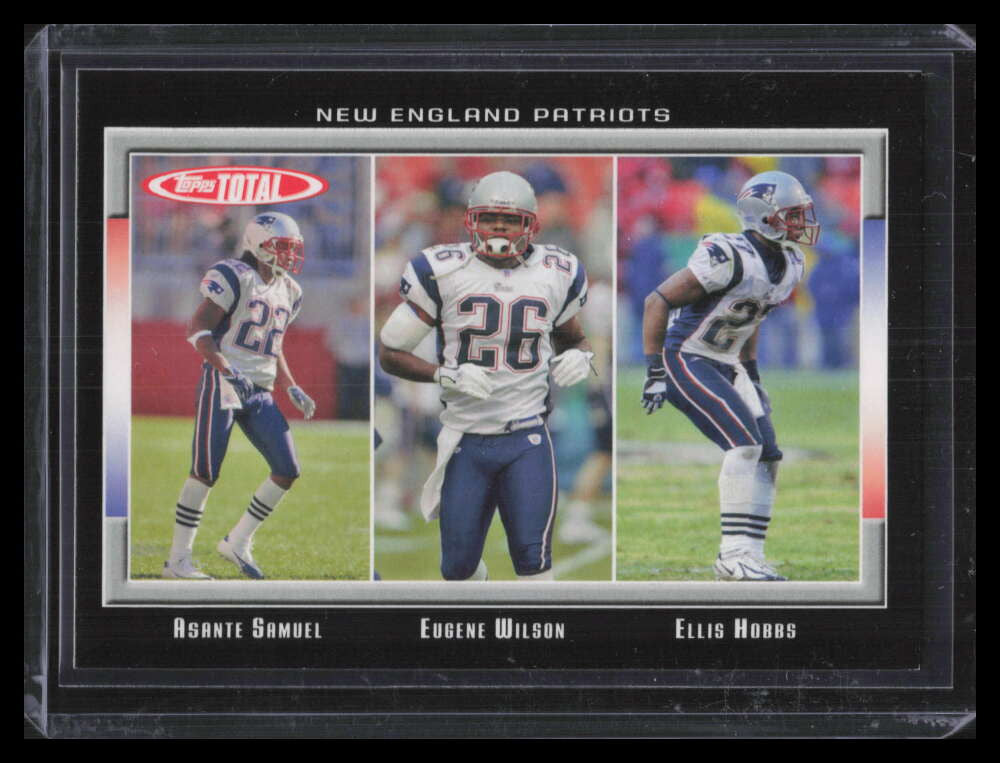 2006 Topps Total Black 93 Eugene Wilson Asante Samuel Ellis Hobbs 21/50