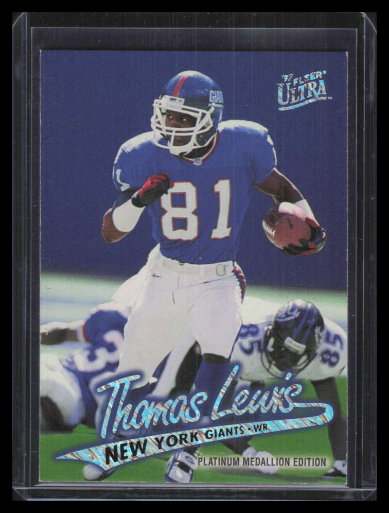 1997 Ultra Platinum Medallion p105 Thomas Lewis
