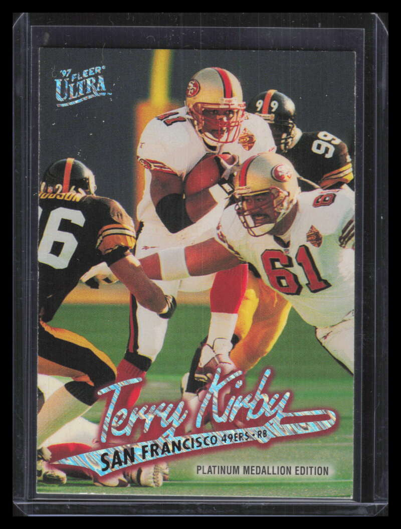 1997 Ultra Platinum Medallion p172 Terry Kirby F03988