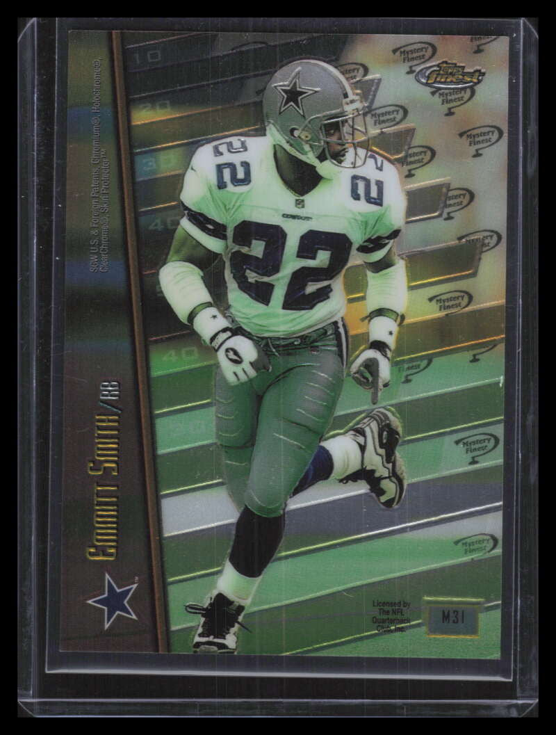 1998 Finest Mystery Finest 1 m31 Terrell Davis Emmitt Smith