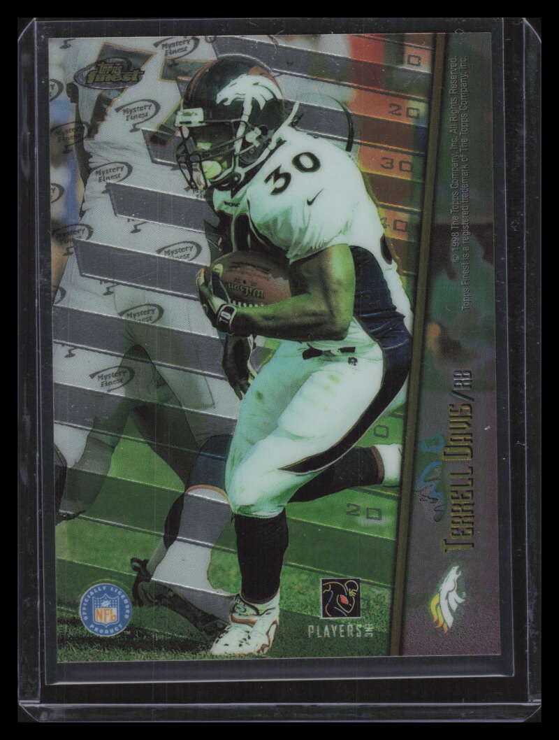 1998 Finest Mystery Finest 1 m31 Terrell Davis Emmitt Smith