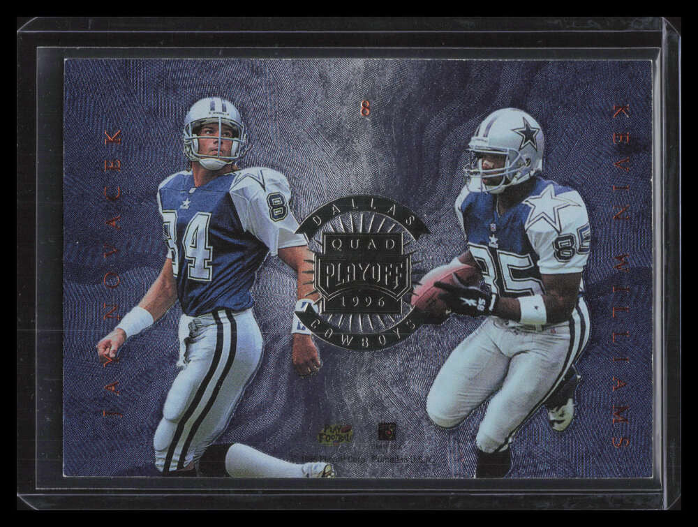 1996 Absolute Quad Series 8 Kevin Williams Novacek Michael Irvin Deion Sanders