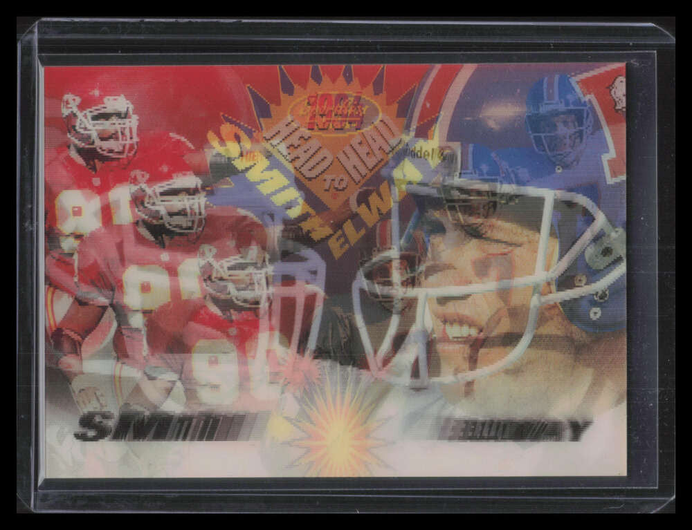 1994 Sportflics Head-To-Head hh10 Neil Smith John Elway