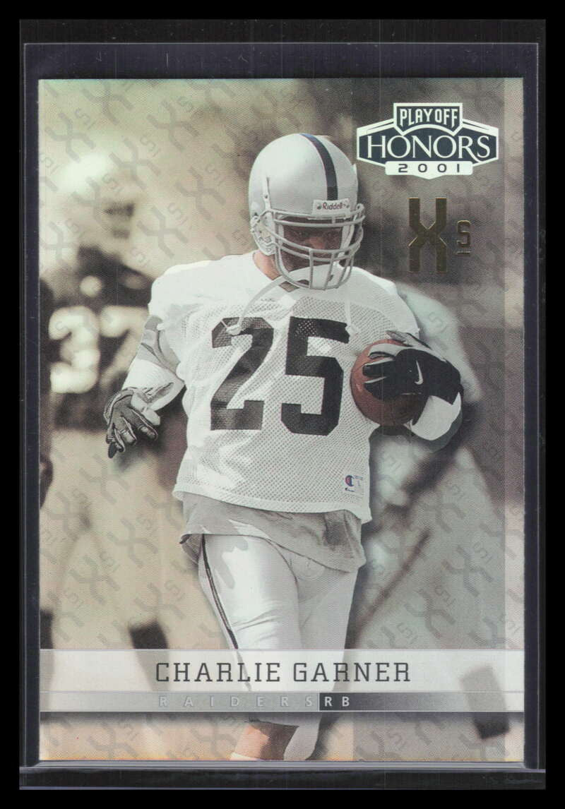 2001 Playoff Honors X's and O's 45 Charlie Garner 16/42