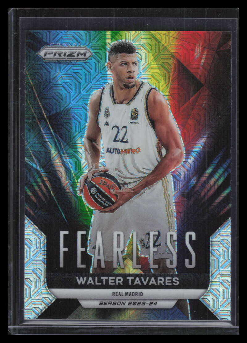 2023-24 Panini Prizm EuroLeague Fearless Prizms Mojo 2 Walter Tavares 11/25