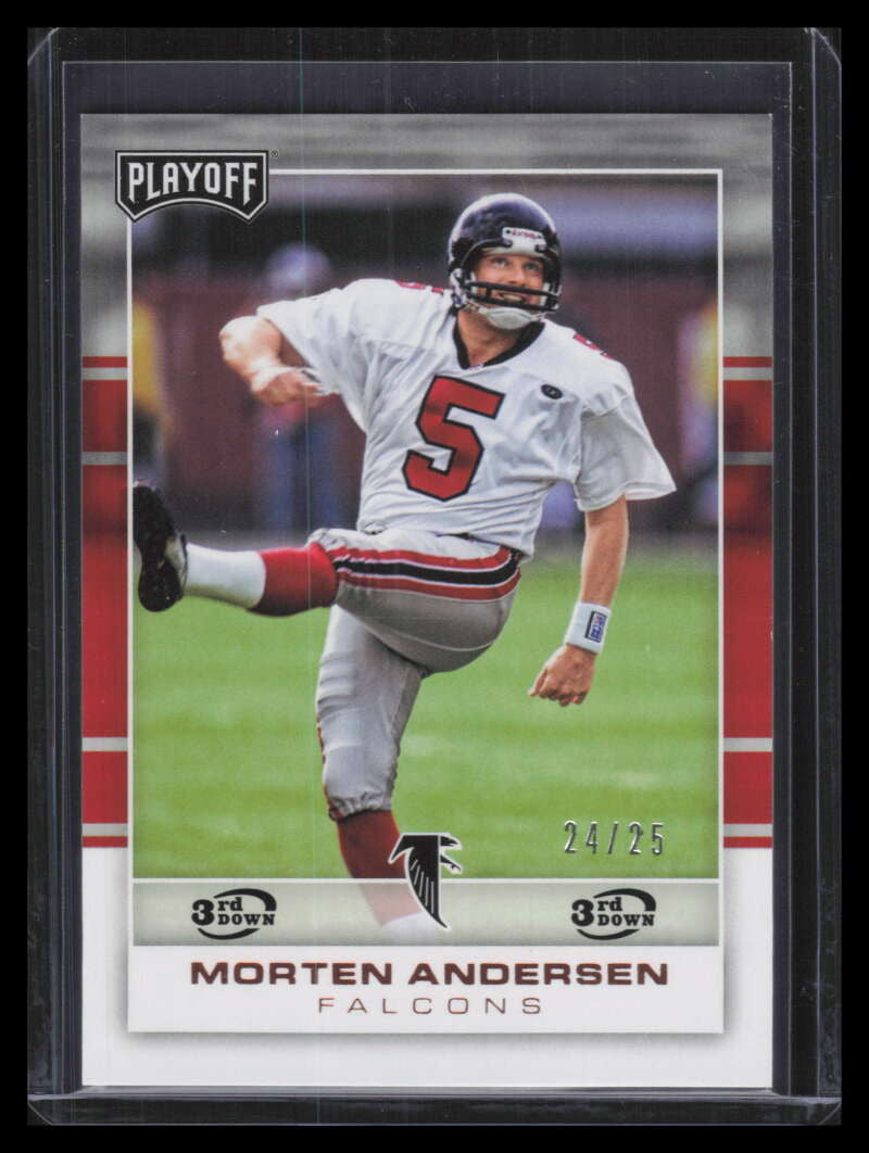 2017 Playoff 3rd Down 107 Morten Andersen 24/25