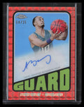 2023-24 Topps Chrome '72 Autographs Orange Refractor Amari Bailey RC Auto 4/25