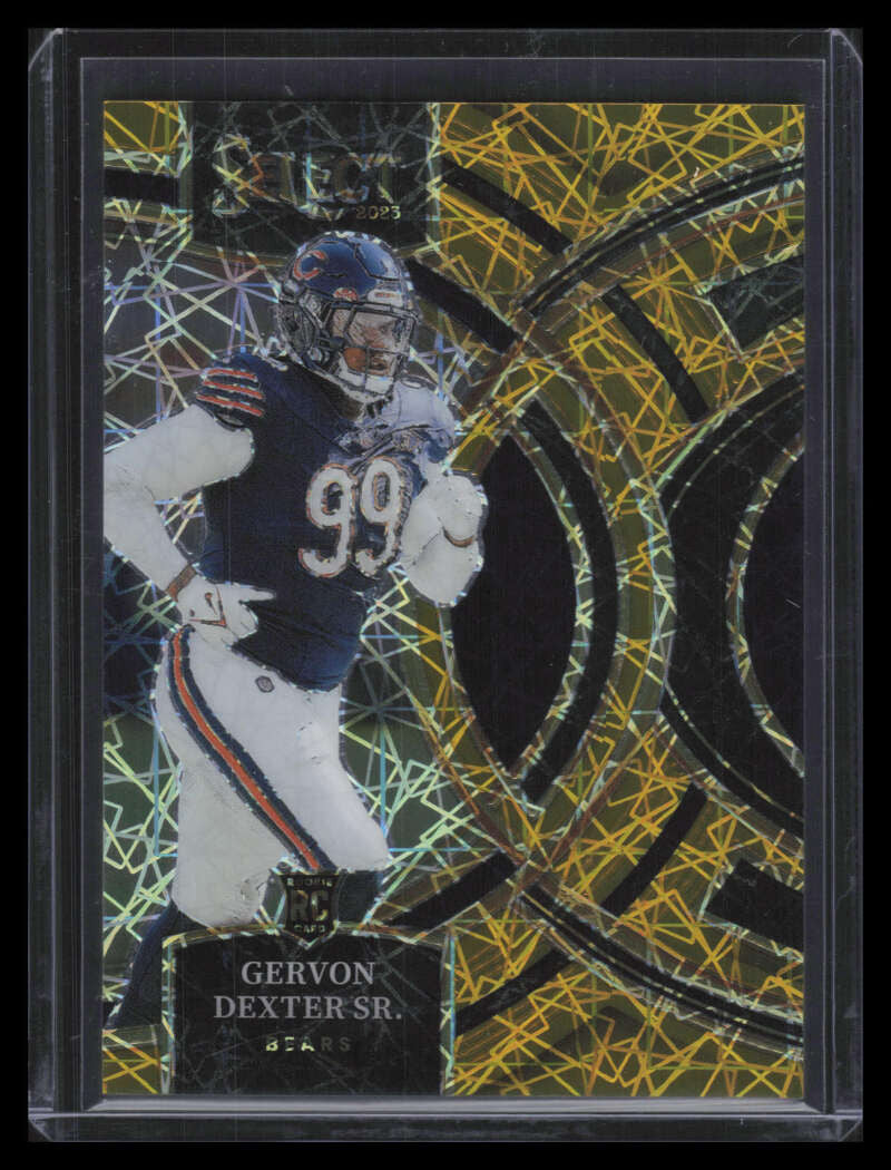 2023 Select Prizm Gold 138 Gervon Dexter Sr. Rookie 4/10 Premier