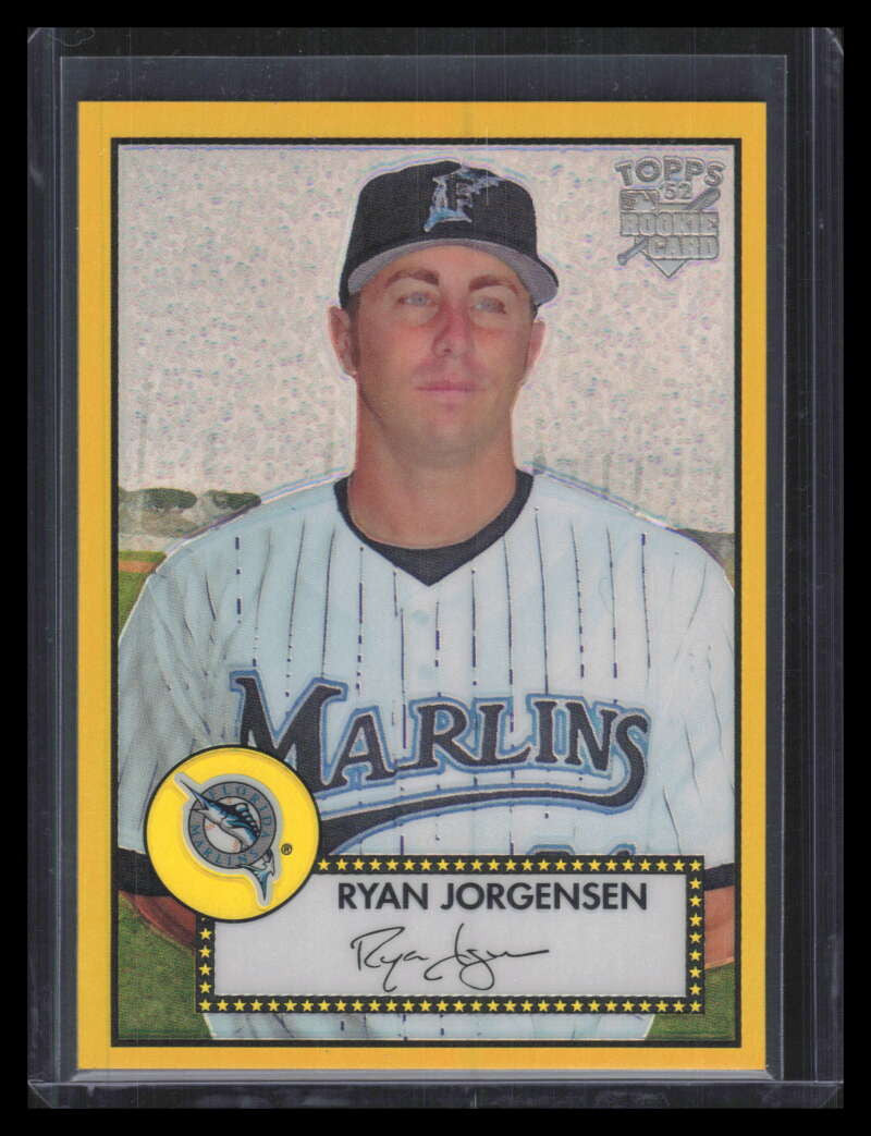 2006 Topps '52 Chrome Gold Refractor 66 Ryan Jorgensen Rookie 11/52