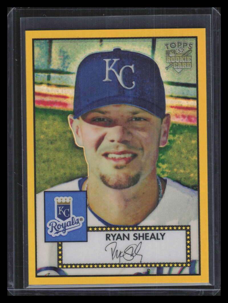 2006 Topps '52 Chrome Gold Refractor 33 Ryan Shealy Rookie 26/52